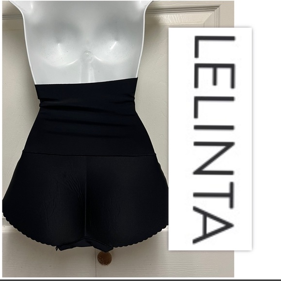 Women's Black High-Waisted Shapewear - Picture 4 of 5